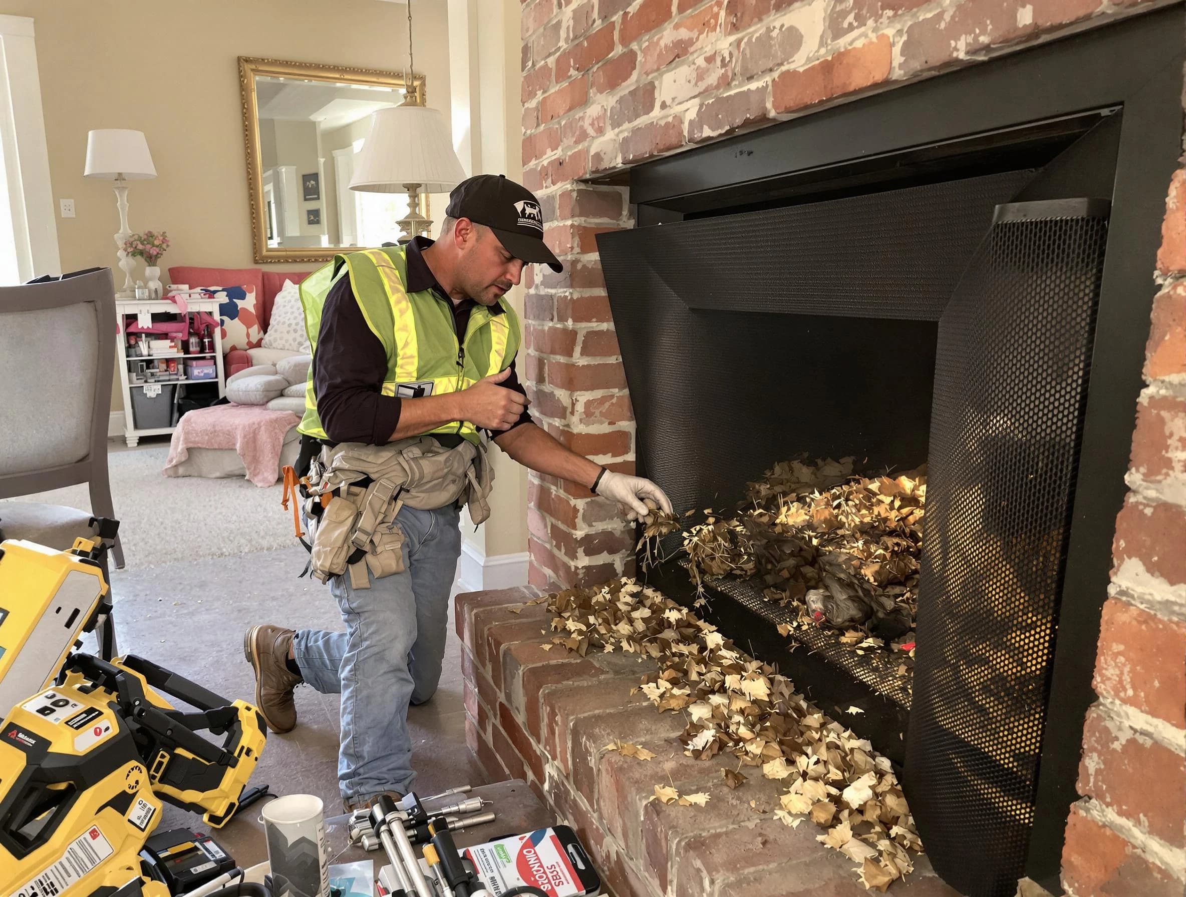 Safe screening installation by Sun Lakes Chimney Sweep in Sun Lakes, AZ