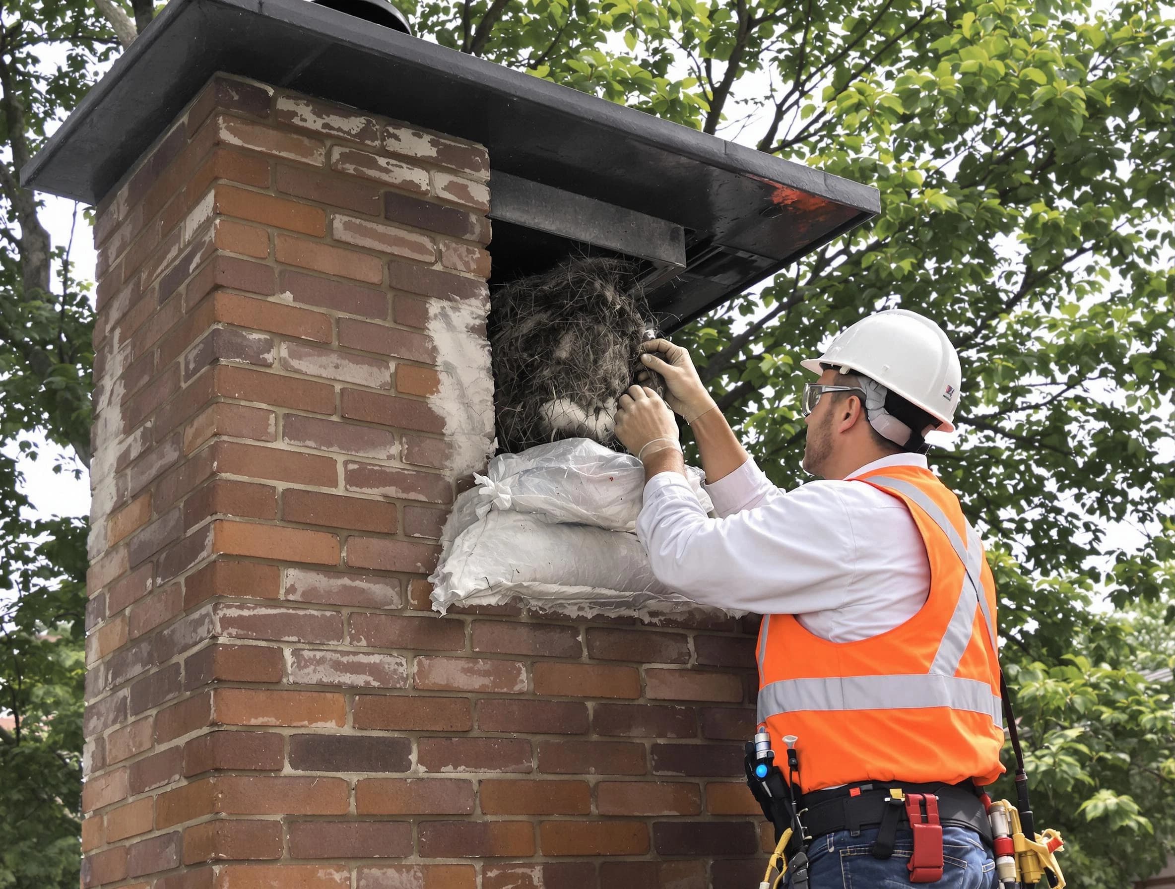 Humane removal of debris and animals by Sun Lakes Chimney Sweep in Sun Lakes, AZ