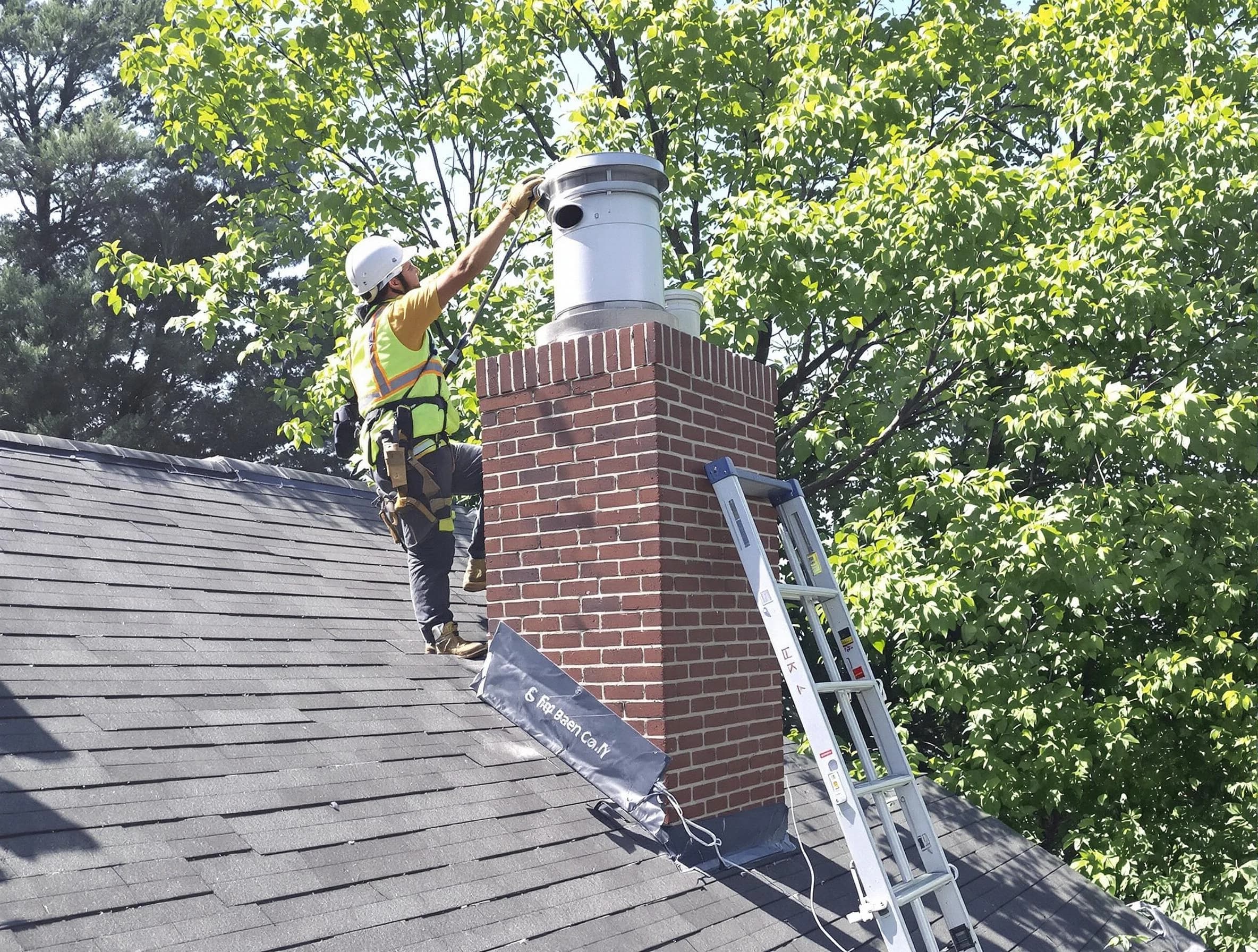 Chimney liner inspection by Sun Lakes Chimney Sweep in Sun Lakes, AZ