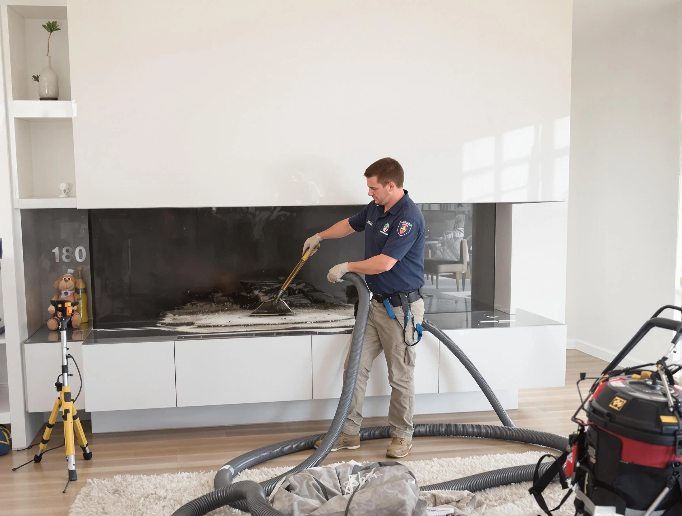 Sun Lakes Chimney Sweep technician providing chimney sweeping services in Sun Lakes, AZ