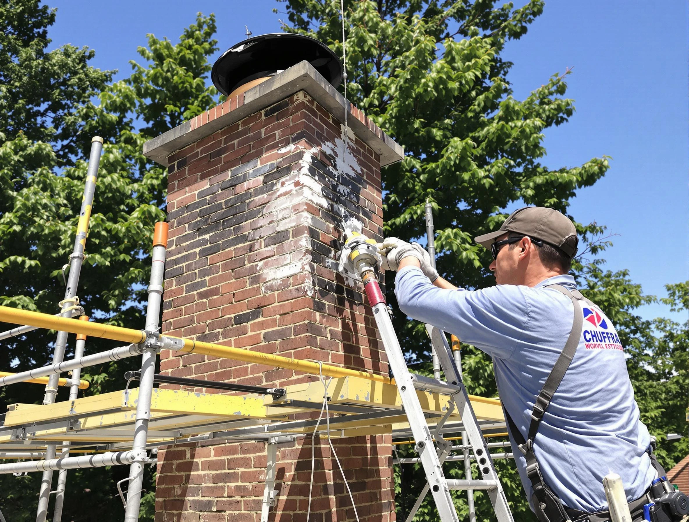 Structural chimney repair by Sun Lakes Chimney Sweep in Sun Lakes, AZ